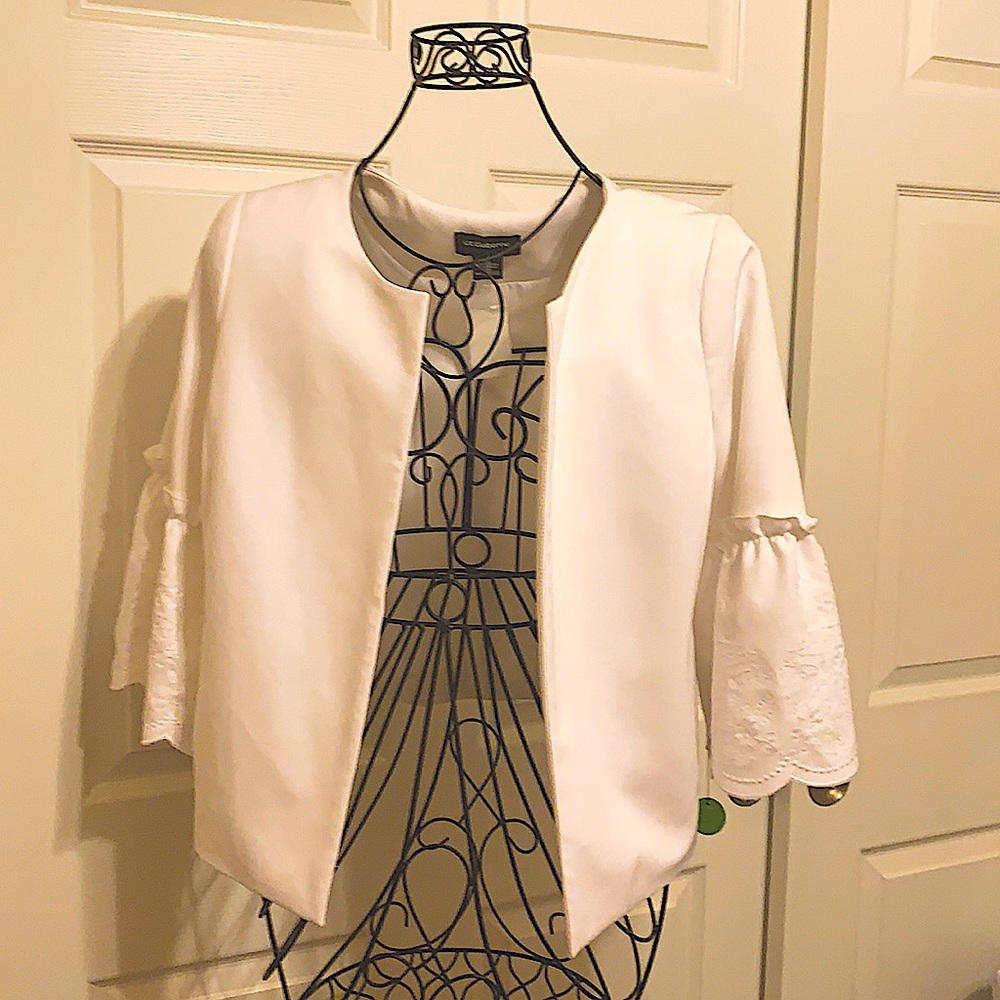 White Summer Vibe Blazer